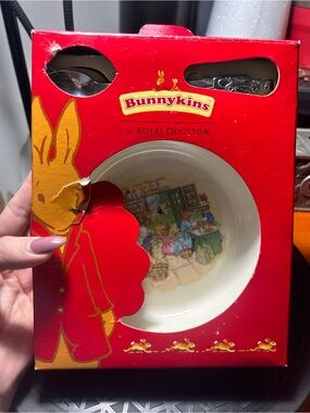 Royal Doulton Bunnykins Bowl & Spoon